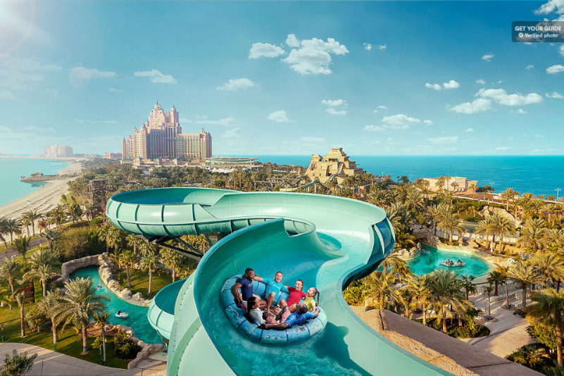 Parco acquatico Atlantis Aquaventure - parchi a tema Dubai