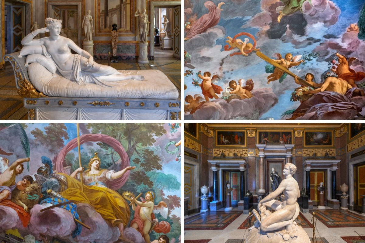 things to see inside the Borghese Gallery