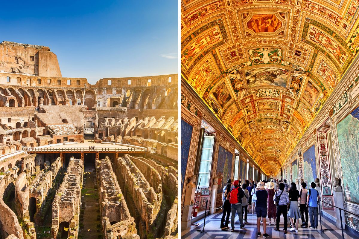 Visite guidate combinate Colosseo e Musei Vaticani