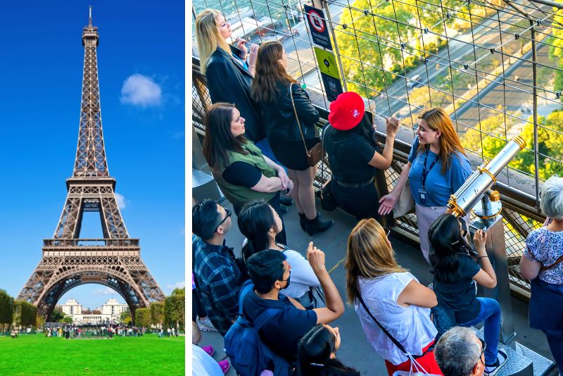 Eiffel Tower group tours