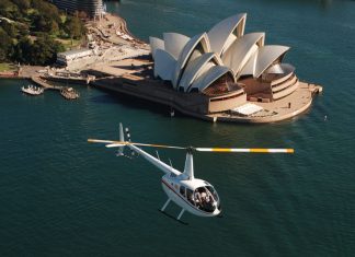 Helicopter tours in Sydney