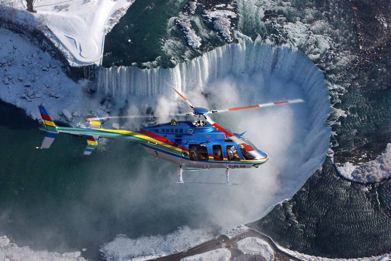Helicopter tours to Niagara Falls