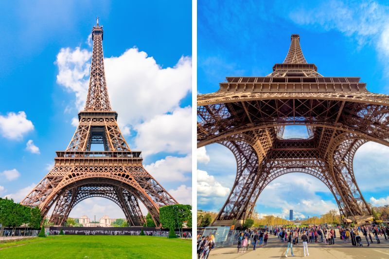 best time to visit the Eiffel Tower
