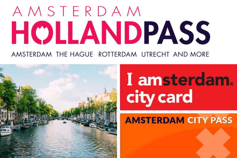 Pase de la ciudad de amsterdam