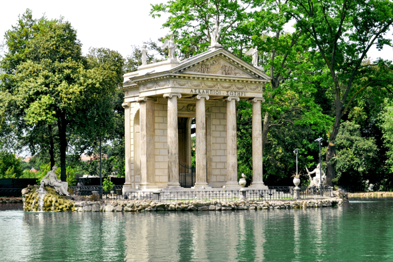 Borghese Villa gardens - Borghese Gallery Tours