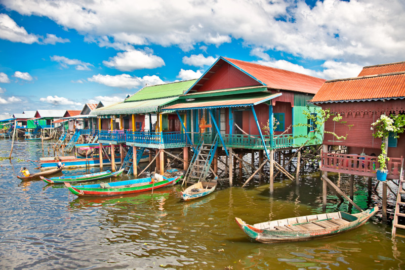 Floating Village - Angkor temples tours