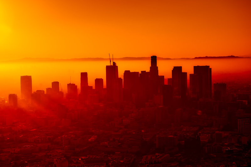 Los Angeles sunset helicopter tours