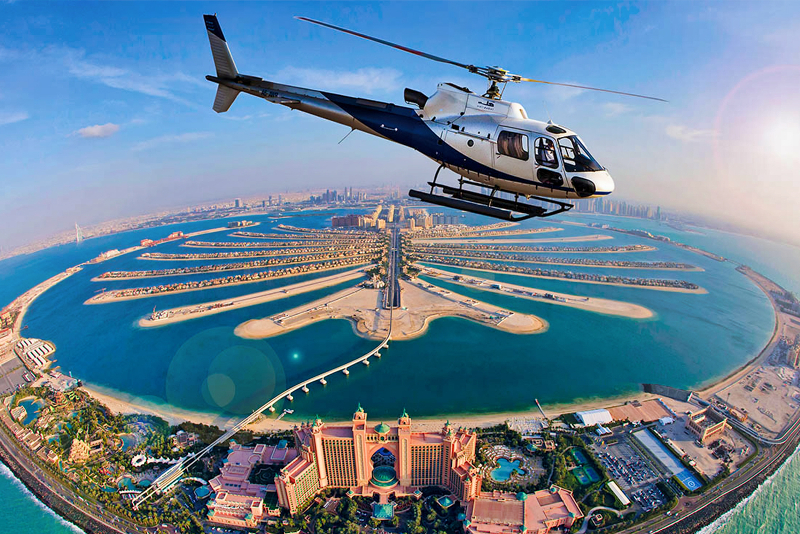 dubai night helicopter tour