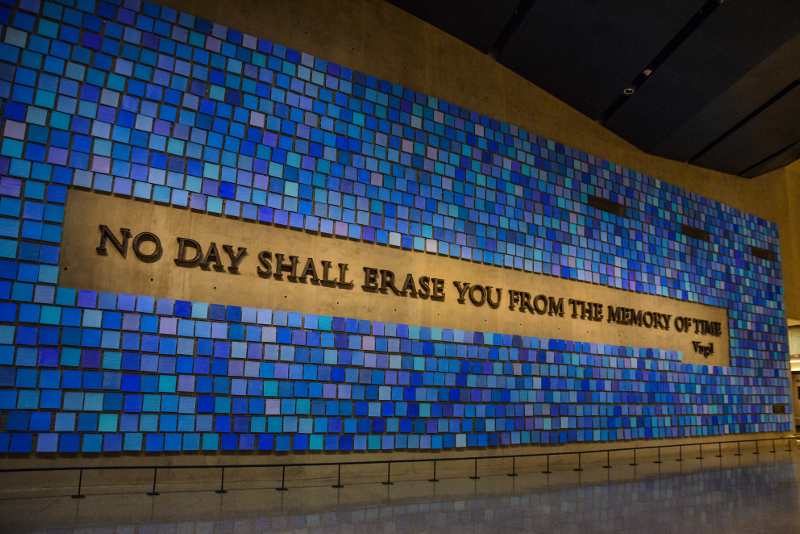 9/11 Memorial & Museum was zu sehen
