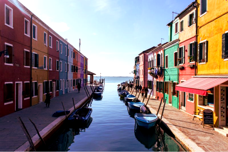 Burano island