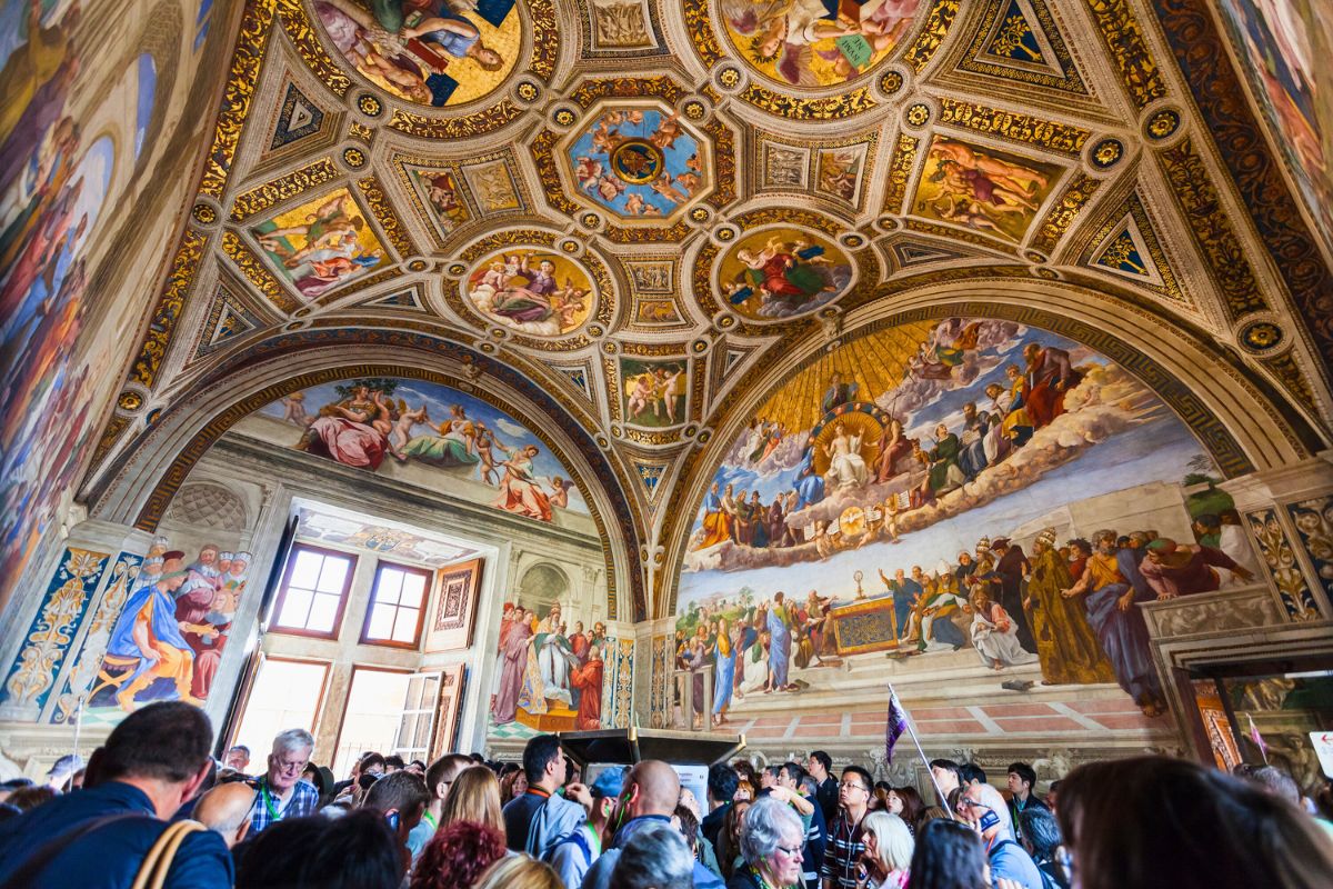 The Raphael Rooms in Vatican