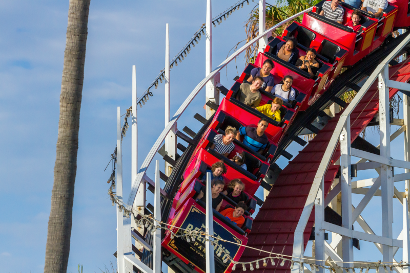 San Diego Attractions & Theme Parks - California Roller Coasters