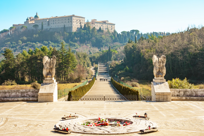 Montecassino Abbey day trips from Naples