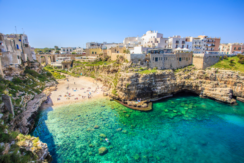 Polignano a Mare day trips from Naples
