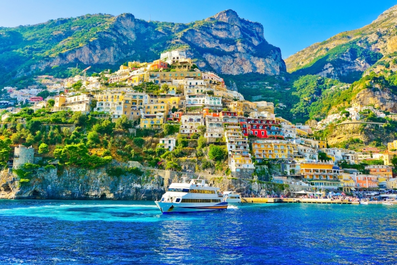 Positano day trips from Naples