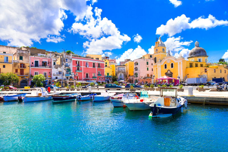 Procida day trips from Naples