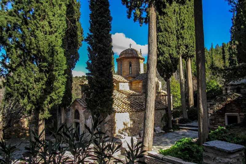 Monasterio Kaisariani excursiones de un día desde Atenas