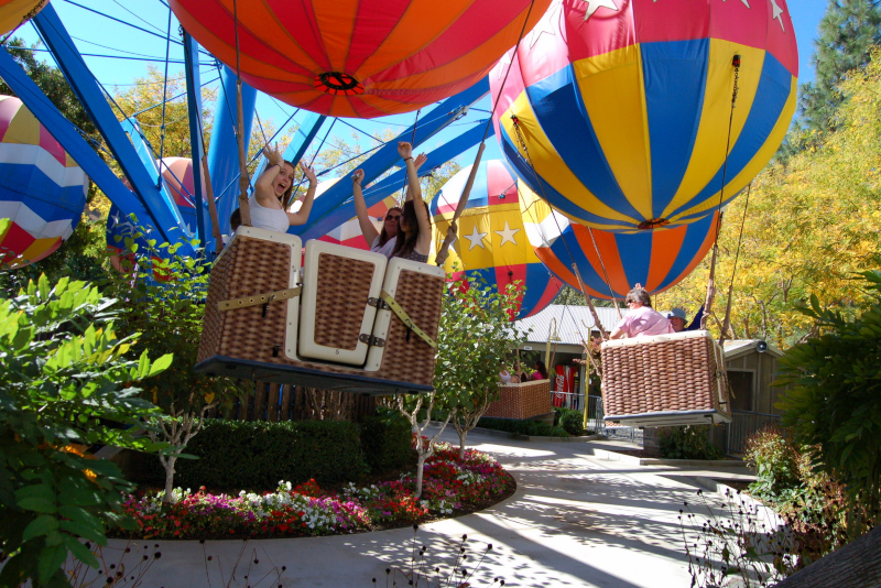 Parc d'attraction familial Gilroy Gardens n ° 16 des parcs d'attractions en Californie