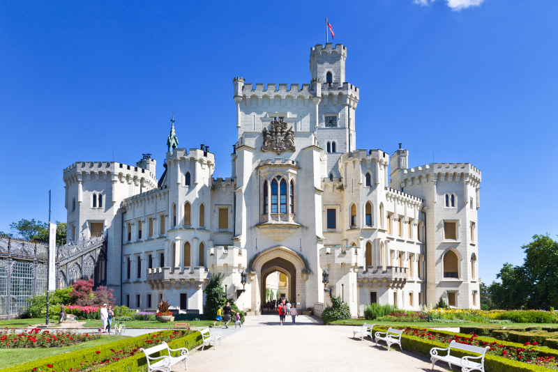 Tagesausflüge zum Schloss Hluboka ab Prag