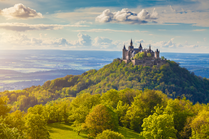 Hohenzollern Castle # 23 excursiones de un día desde Múnich