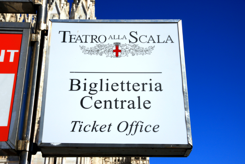 Teatro alla Scala ticket Office. Билеты в ла скала Магнитогорск.