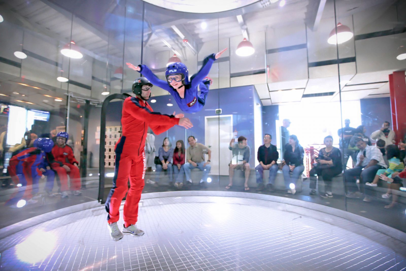 iFly Singapore - N ° 17 des meilleurs parcs d'attractions à Singapour