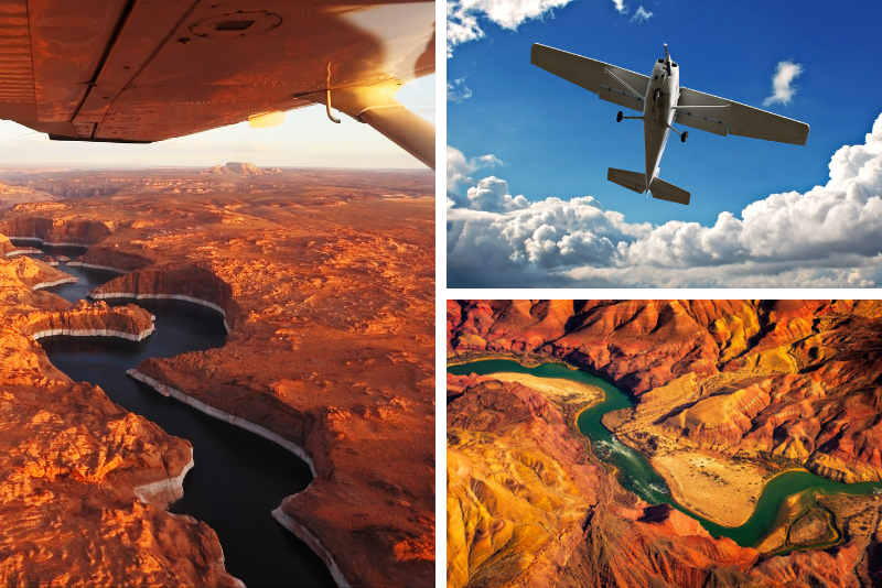 Tour di spedizione aerea dell'Antelope Canyon