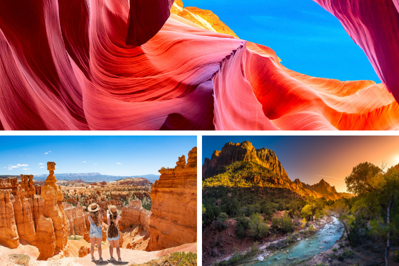 4-Day Zion National Park , Bryce National Park, Antelope Canyon, Lake Powell