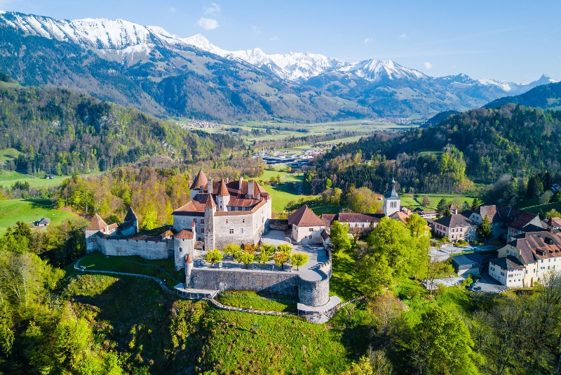 Gruyeres day trips from Zurich