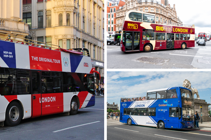 Hop-On Hop-Off London Bus Tour, Golden Tours