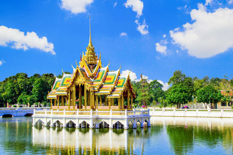 Desde Bangkok Excursión de un día a los templos de Ayutthaya y al mercado flotante