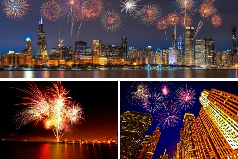 chicago boat tour fireworks