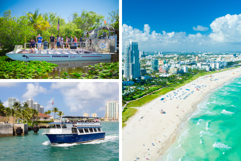 Everglades, Miami City Tour & Bay Cruise: 1-tägige, dreiteilige Tour