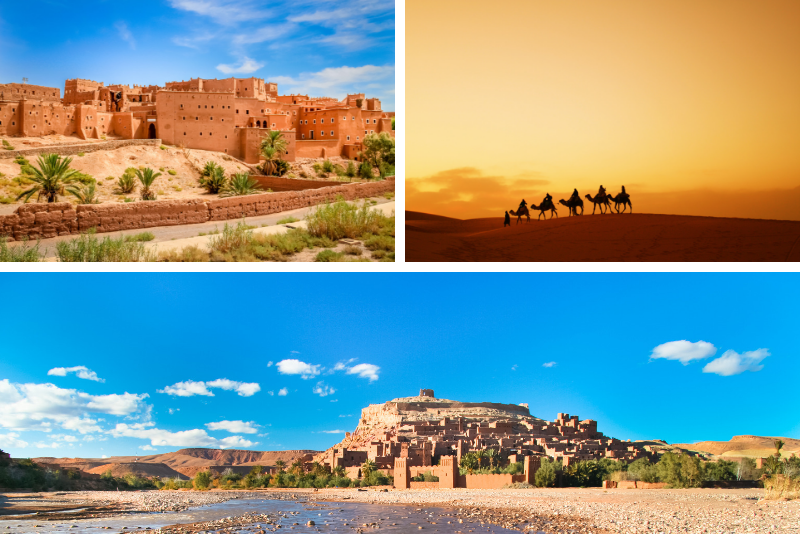 Fez a través del desierto de Merzouga Tour privado de 4 días desde Marrakech