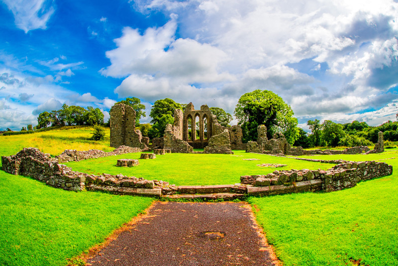 Inch Abbey Game of Thrones filming location
