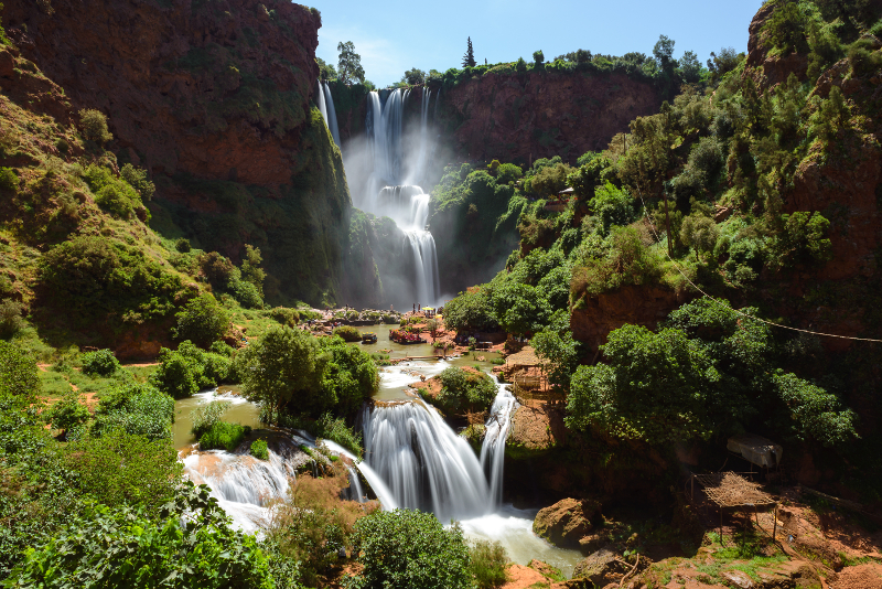 Excursions d'une journée aux cascades d'Ouzoud au départ de Marrakech