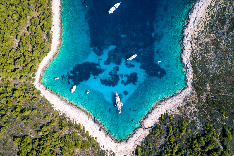 Gite di un giorno alle Isole Pakleni da Spalato