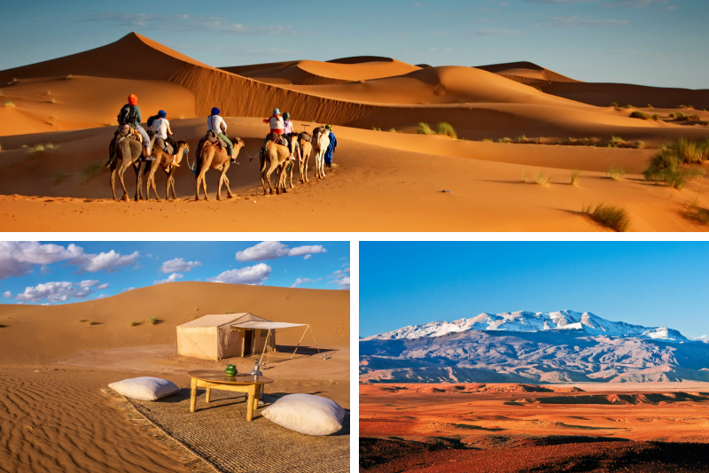 Excursión compartida de 3 días al desierto del Sahara desde Marrakech a Merzouga