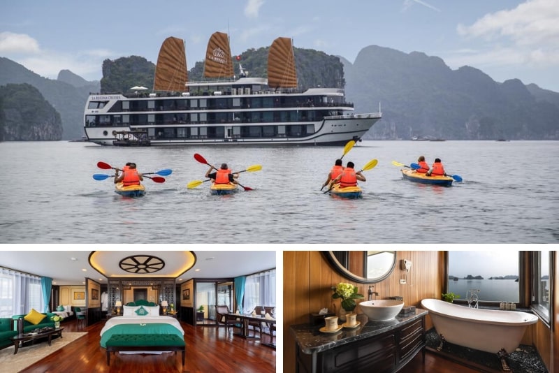 La Regina Legend Cruise #16 Halong Bay luxury cruises