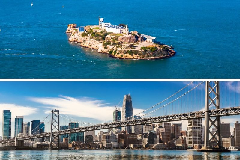 Recorrido combinado: recorrido por la isla de Alcatraz y la gran ciudad de San Francisco
