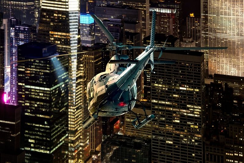 City Lights Experience - Helicopter Tour over NYC by Night