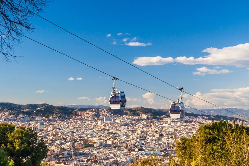 Barcelona’s Montjuïc Cable Car Ride: Round Trip Ticket
