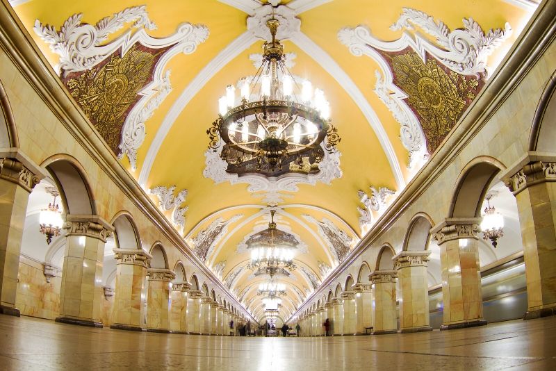 Guided Tour of the Moscow Metro