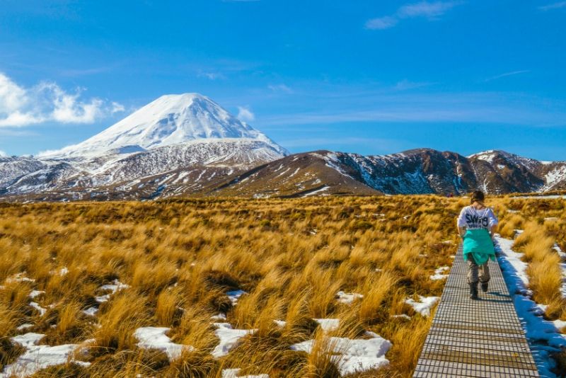 Tongariro National Park, New Zealand.