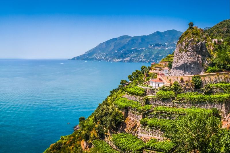 Halbprivate Tour Amalfiküste Erleben Sie einen Landausflug vom Hafen von Neapel aus