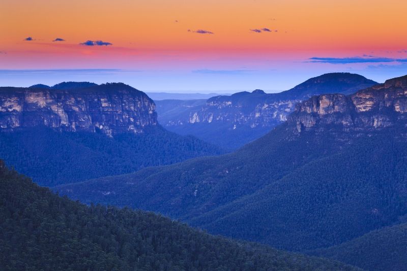 Parc national de Blue Mountains, Australie - les meilleurs parcs nationaux du monde