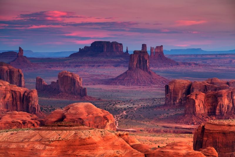 Parc national de Monument Valley, États-Unis d'Amérique - meilleurs parcs nationaux du monde