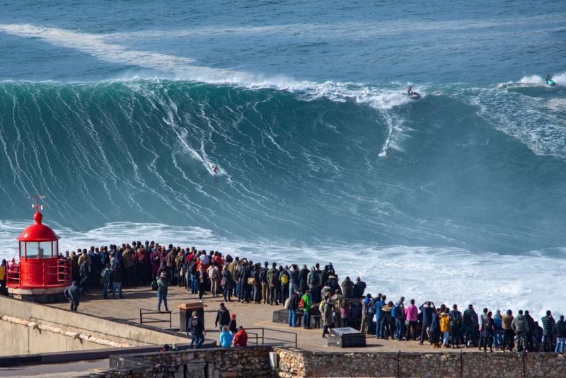 big wave surfing