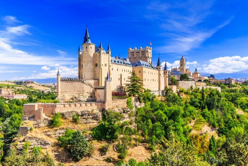 Alcázar of Segovia, Spain - best castles in Europe