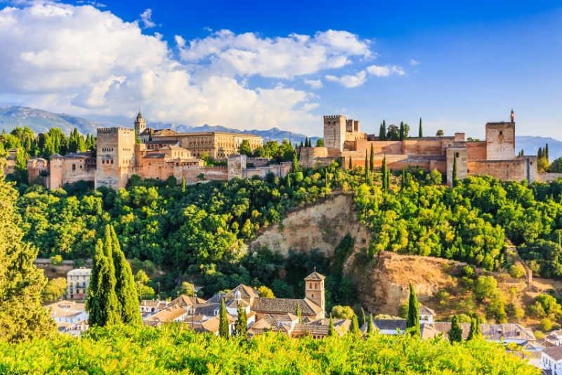 Alhambra, Generalife and Albayzín of Grenada, Spain - best castles in Europe